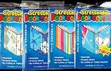 Assorted Prints Stretchable Fabric Book Covers (Case of 48)