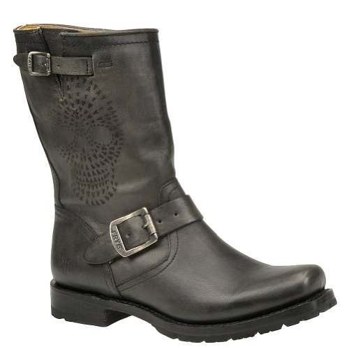 frye skull boots