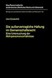 Die au�ervertragliche Haftung im Gemeinschaftsrecht