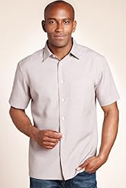 Modal Blend Soft Short Sleeve Checked Shirt