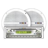 DUAL MX-CP45 120-Watt Marine CD Receiver and 6 1/2 Speakers