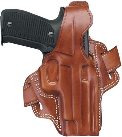 Galco Fletch High Ride Belt Holster for Sig-Sauer P232, P230 (Tan, Right-hand)