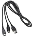 Video Games : Pelican Link Cable in Black (Game Boy, Pocket Game Boy, Game Boy Color)