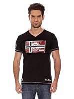Geographical Norway Camiseta Jeographic Ss Men 202 (Negro)