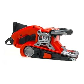 Black and Decker DS321 Dragster 6 Amp 3-Inch by 21-Inch Belt Sander with Cloth Dust Bag by Black & Decker
