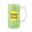 Our Name Is Mud Beer Snob Glass Mug
