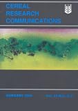 Cereal Research Communications