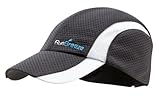 RunBreeze Running and Fitness Moisture Wicking Breathable Cap / Hat Grey