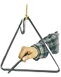 Round 'em Up Triangle Bell