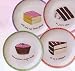 Set of 4 Dessert Excuses Plates 07 412