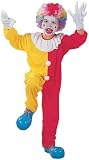 Kid's Classic Clown Halloween Costume (Small 46)