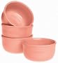 Fiesta Persimmon 849 Gusto Bowls, Set of 4