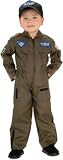 Child's Toddler Top Gun Pilot Costume (Sz: 2-4T)