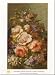 Bright Yellow Flowers by an Old Ornate Object Art Poster Print by Narcisse Virgile Diaz de la Pena, 24x32