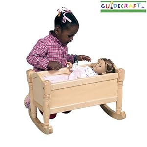 Guidecraft Doll Cradle by