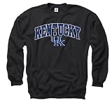 Kentucky Wildcats Youth Black Perennial II Crewneck Sweatshirt