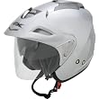 AFX Solid Adult FX-50 Cruiser Motorcycle Helmet - Silver