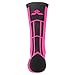 Epivive Velocity Pink & Black Football, Basketball, Lacrosse Socks (Large)