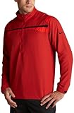 Nike Golf Men's Windproof Half- Zip Jacket ( Varsity Red/Challenge Red/Black, Small)