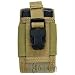 Maxpedition 4-Inch Clip On Phone Holster (Khaki)