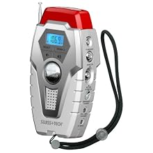 Swiss+Tech ST84500 BodyGard Platinum Series Survivor 12-in-1 Self-Powered Emergency Radio