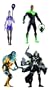 Blackest Night: Series 2 Action Figure Set