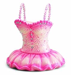 RUSS Ceramic Tutu Bank, 6-1/2 by 5-1/2-Inch
