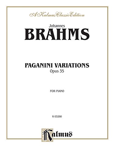 Paganini Variations (Complete) (Kalmus Edition)