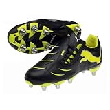 Powercat 3.10 SG Rugby Boots Black/Yellow