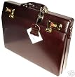 Mancini Leather Burgundy Attache Case 2,5