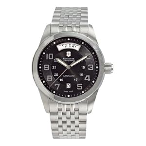 Swiss Army Men's Ambassador Black Dial Watch #24148
