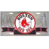 Hammer Head License Plate - Boston Red Sox