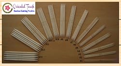 8" Double Point Bamboo Knitting Needles 14 Assorted Sizes