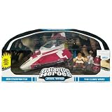 Star Wars Galactic - Star Wars Galactic Heroes Cinema Scene - Obi Wans Rots Jedi Starfighter
