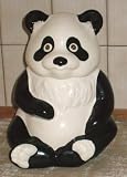 METLOX VINTAGE PANDA BEAR COOKIE JAR