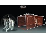 QUAD-NETZ 2+ But de Football Convertible en Filet de Cricket (8ft x 7ft)