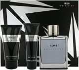 Boss Selection by Hugo Boss for Men 3 Piece Set Includes: 3.0 oz Eau de Toilette Spray + 2.5 oz After Shave Balm + 1.6 oz Shower Gel
