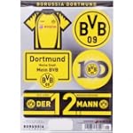Borussia Dortmund Aufkleberkarte