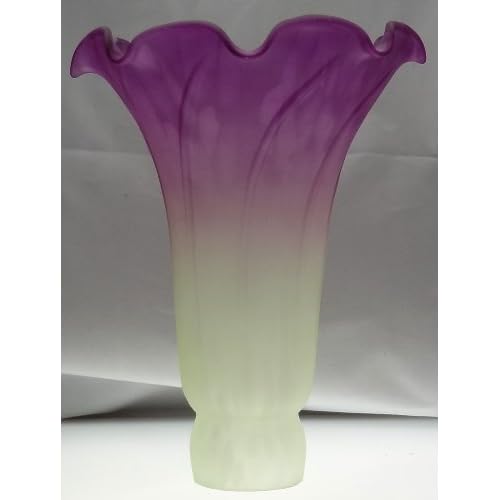 Replacement Tiffany Lamp Shades on Meyda Dale Tiffany Style Pond Lily Flower Glass Replacement Lamp Shade