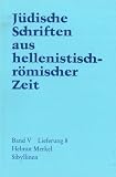 J&uuml;dische Schriften aus  hellenistisch-r&ouml;mischer Zeit (JSHRZ): Sibyllinen: 8 - Helmut Merkel