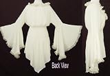Gypsy Bohemian Peasant Top in Ivory