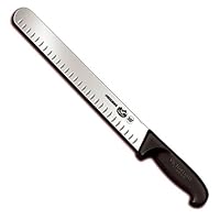 Victorinox 12-Inch Granton Edge Slicing Knife with Fibrox Handle