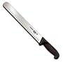 Victorinox 12-Inch Granton Edge Slicing Knife with Fibrox Handle