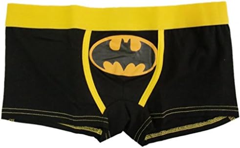 Sefon Men's Cotton Underwear Batman Boxer Briefs Cartoon Briefs