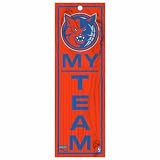 NBA Charlotte Bobcats 4-by-13 Wood My Team Sign