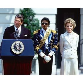 MICHAEL JACKSON 16X20 COLOR PHOTO