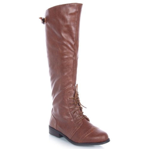 Bamboo Betsey-36 Flat Oxford Boots