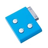 BUBBLEGUM FM TRANSMITTER FOR IPOD CLASSIC, NANO, VIDEO, PHOTO - BLUE