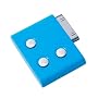 BUBBLEGUM FM TRANSMITTER FOR IPOD CLASSIC, NANO, VIDEO, PHOTO - BLUE