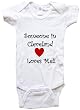 SOMEONE IN CLEVELAND LOVES ME - CLEVELAND BABY - City Series - White, Blue or Pink Onesie / Baby T-shirt
